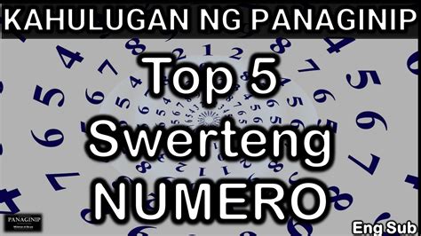 numero sa panaginip